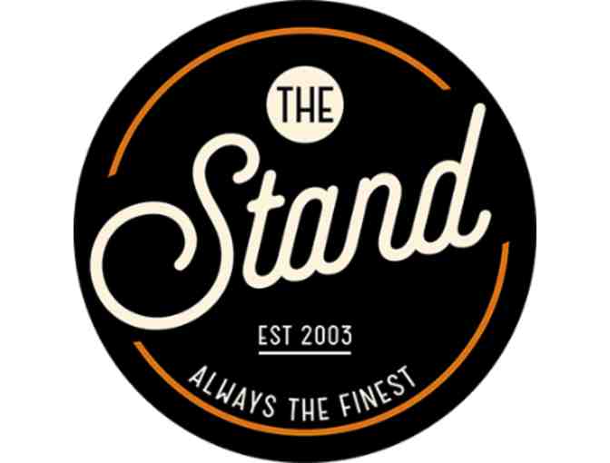 2 - $25.00 Gift Cards To 'The Stand' for a total of $50.00!