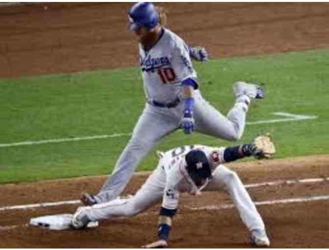 4 BASELINE CLUB TIX TO DODGERS VS. ASTROS 8/4/18!!!