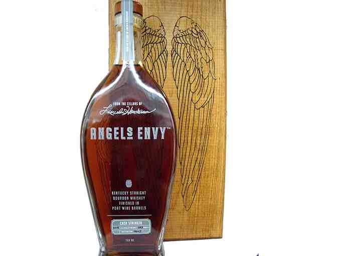 Angel's Envy Bourbon Whiskey in Wood Box - 750 ml