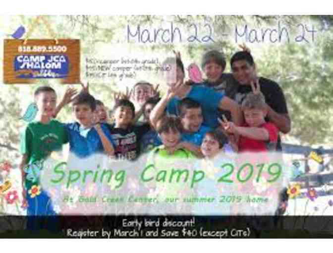 Camp JCA Shalom - Free Fall or Spring Camp