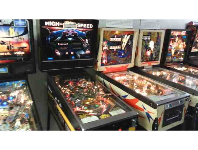 Family Pass to Pacific Pinball Museum - Alameda