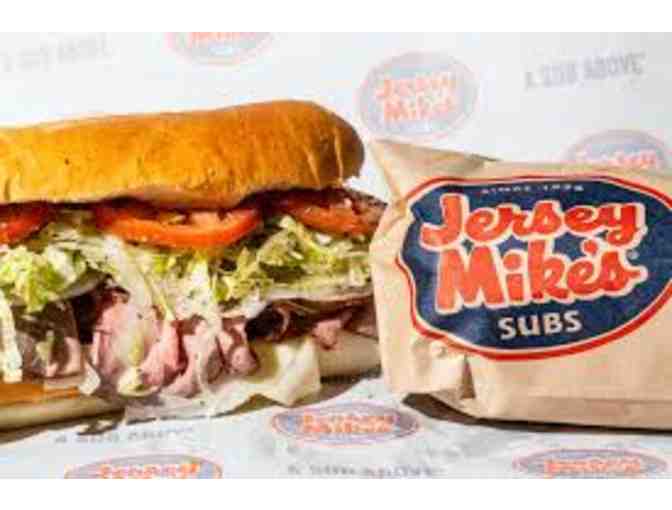 Five Jersey Mike's Regular Subs - North Hollywood Location