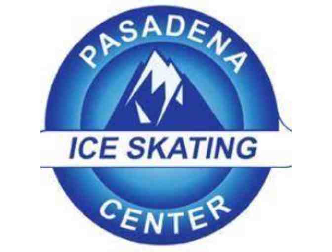 Pasadena Ice Skating Center - Admission and Skate Rental for 8
