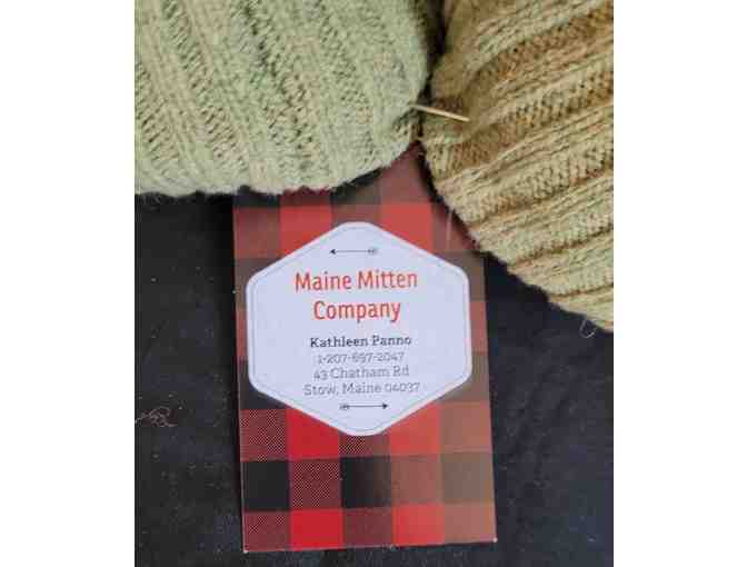 Handmade Upcycled Fleece-Lined Wool Mittens