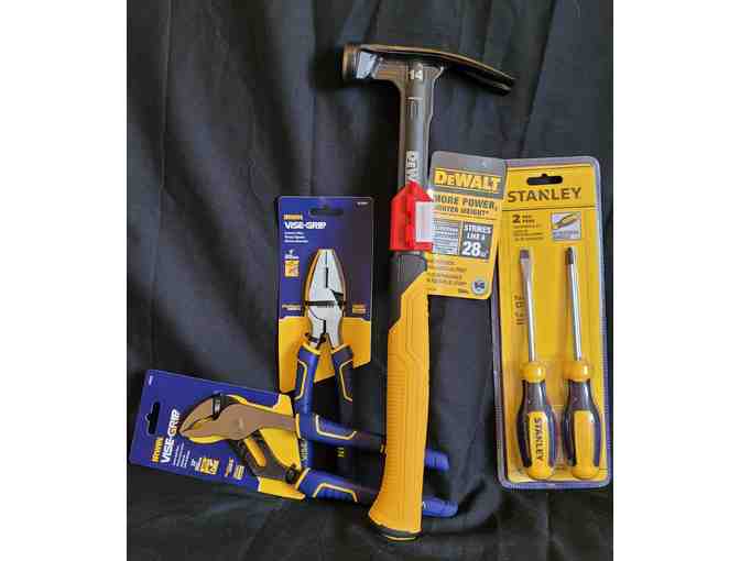 Stanley Fat Max Metal and Plastic Tool Box Filled with Tools