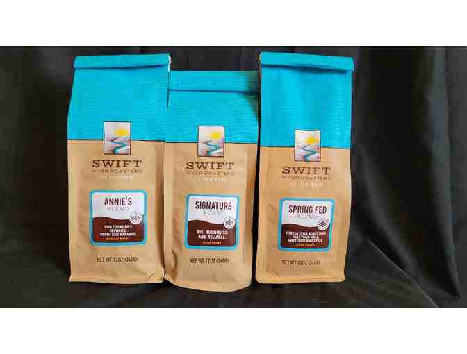 Coffee Lover's Gift Basket from Swift River Roasters