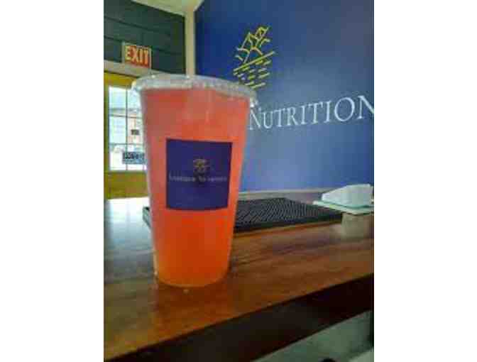 Reusable Cup from Lakeside Nutrition, Bridgton, Maine and $15 Gift Certificate