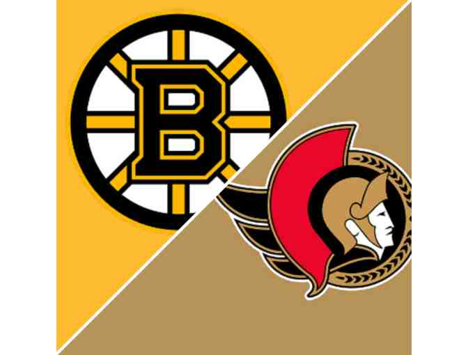 2 Tickets: Boston Bruins vs. Ottawa Senators - 1/23/25 in The Cross Insurance Boardroom - Photo 1