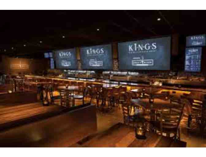 KINGS Dining & Entertainment Bowling Party for Twelve!