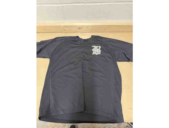 Z Game-Worn Bridgton Academy Baseball Jersey Black #1