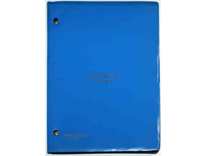 The American Clock script, signed by Arthur Miller