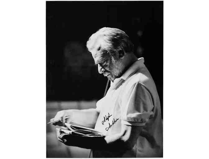 Broadway Backstage: the Incomparable Stephen Sondheim Signed Portrait