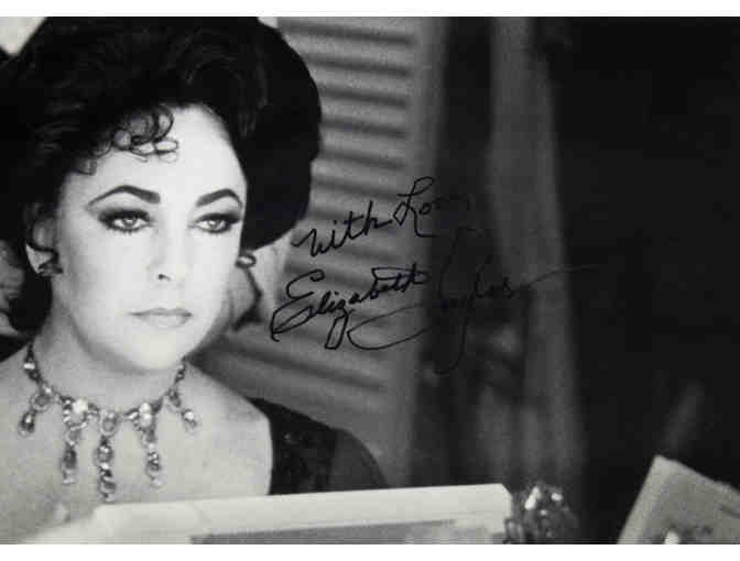 Broadway Backstage: Signed Elizabeth Taylor Portrait at The Little Foxes