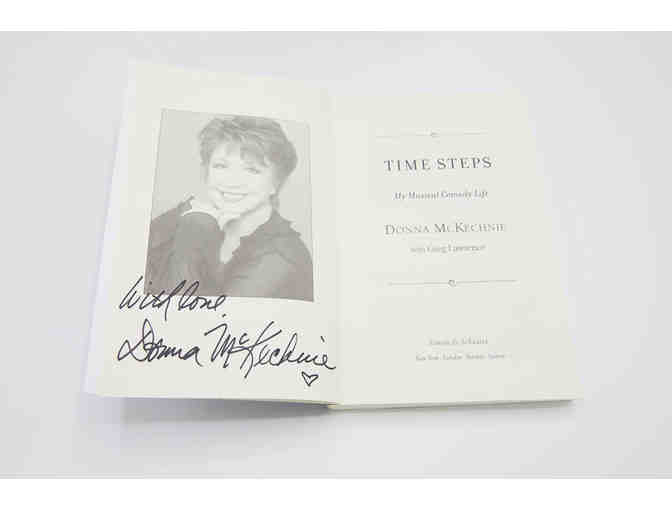 Donna McKechnie-Signed 'Time Steps: My Musical Comedy Life' Book