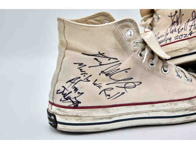 Daniel Radcliffe Worn and Signed Converse from Merrily We Roll Along