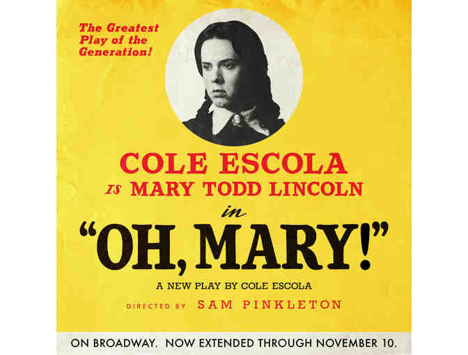 See Oh, Mary! and Meet Cole Escola and Conrad Ricamora