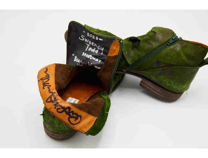 Ruthie Ann Miles-Signed Beggar Woman Shoes from Sweeney Todd