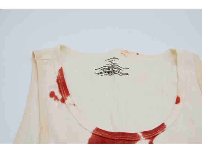 Aaron Tveit-Signed Bloody Shirt from Sweeney Todd