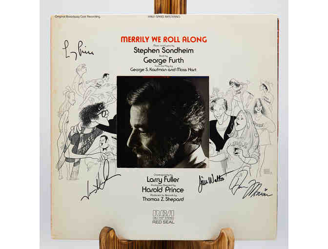 Revival and Original Cast-Signed Merrily We Roll Along Album