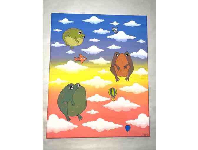 Floaty Toads Entering the Ether