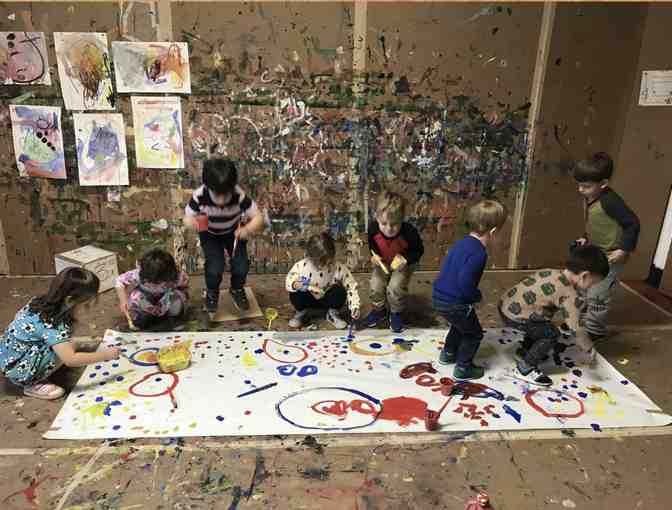 Fall art semester at The Cardboard Studio (Art classes for kids!)