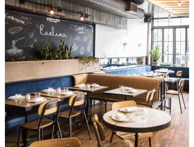 Evelina Restaurant $100 Gift Certificate