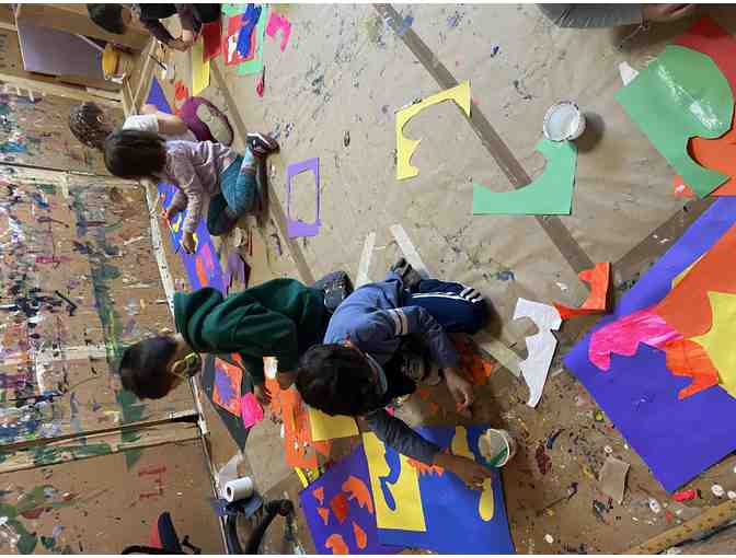 Fall art semester at The Cardboard Studio (Art classes for kids!)