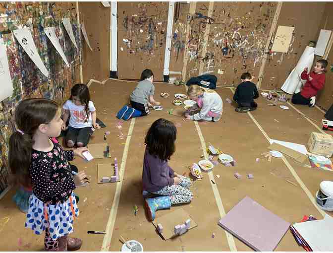 Fall art semester at The Cardboard Studio (Art classes for kids!)