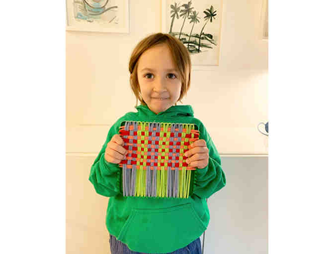 Set of 2 Handwoven Coasters or Potholders