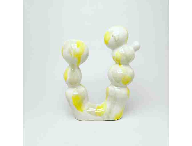 Bundle of Three Original Ceramic Pieces by Satchiko Fukushima