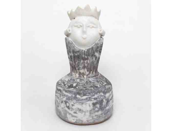 Bundle of Three Original Ceramic Pieces by Satchiko Fukushima