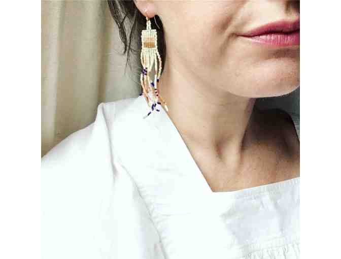 Comet Earring in Toffee