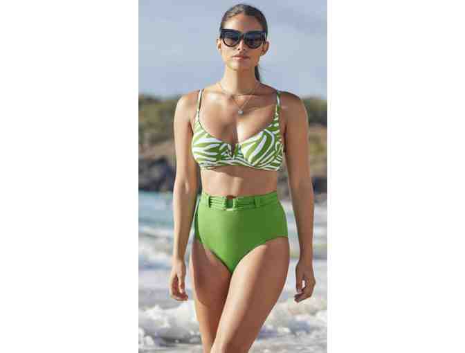 Anne Cole Ready-For-The-Beach Tote with 2 Swimsuits + Coverup