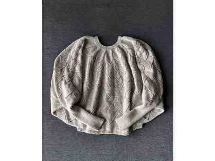 Hand knit sweater