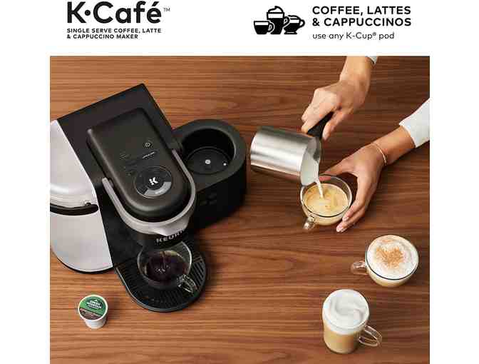 Keurig K-Cafe Coffee Maker, Single Serve Coffee, Latte and Cappuccino Maker