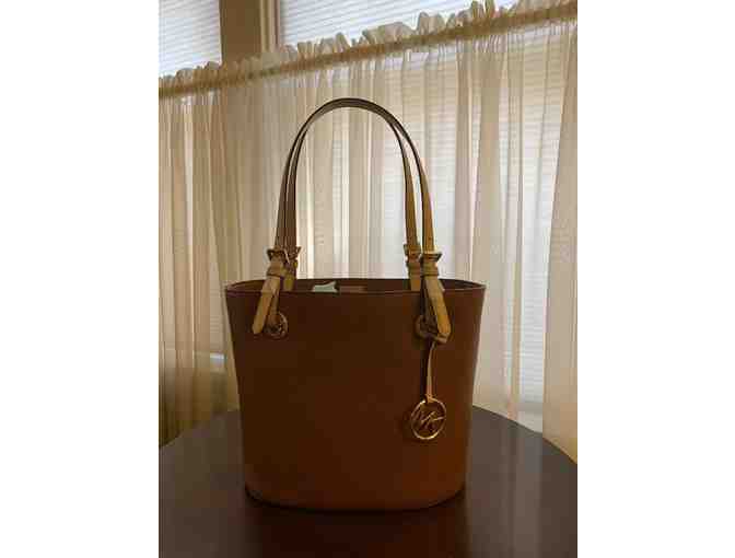 Michael Kors Brown Leather Purse - New