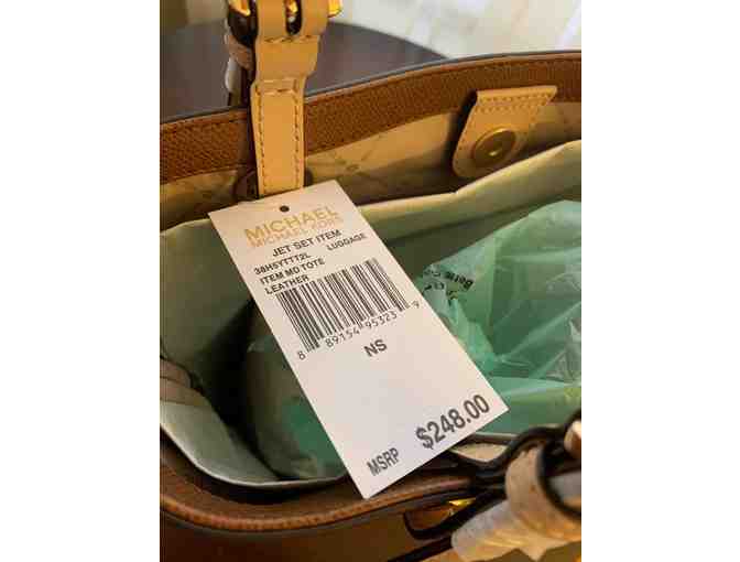 Michael Kors Brown Leather Purse - New