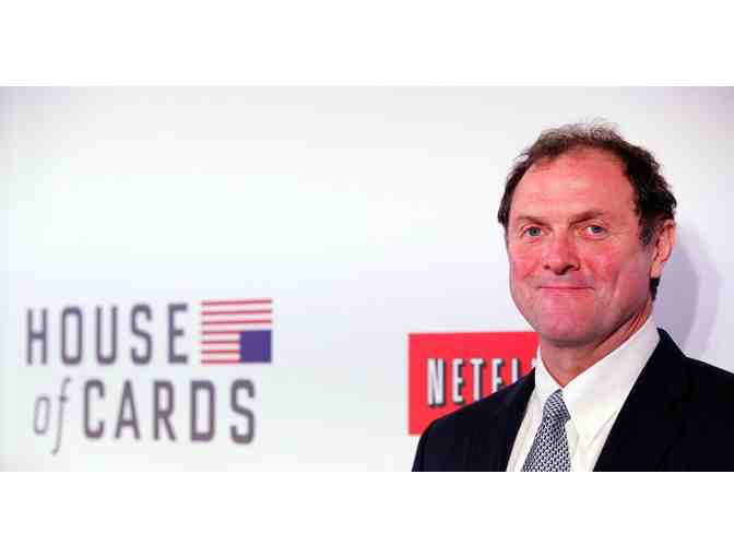 Memorabilia from Netflix's first original production, HOUSE OF CARDS.