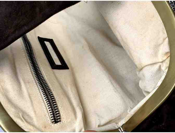 Marni Suede Evening Clutch