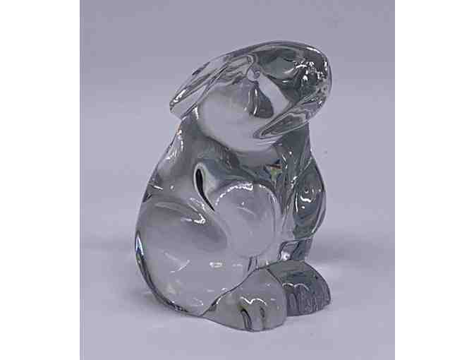Traditional Baccarat Crystal Bunny
