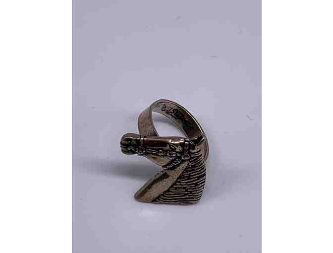 Sterling Silver Horse Ring