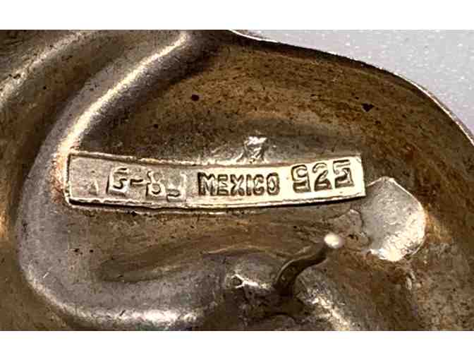 Sterling Silver 'Swirl' Earrings with Post Back