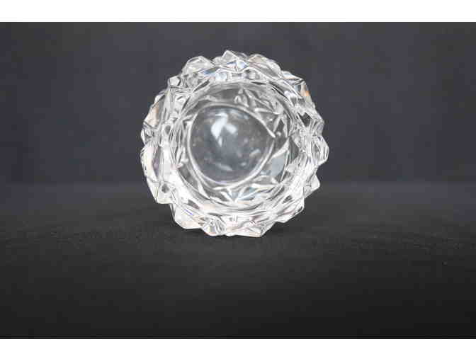 Tiffany & Co. Rock Cut Crystal Votive/Tealight Candle Holder