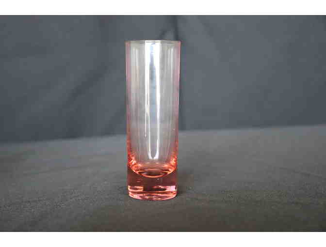 Handblown, Artisan, Multi-Colored, Jewel-Toned Liquor/Cordial/Bud Vases