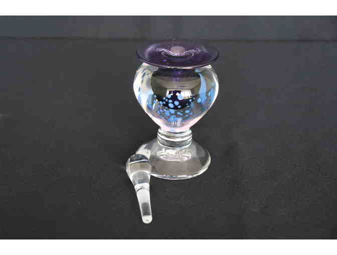 Signed Young & Constantin Glass Perfume Bottle