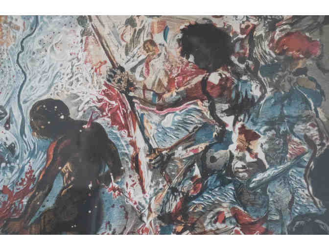 Signed and numbered Dali Lithograph