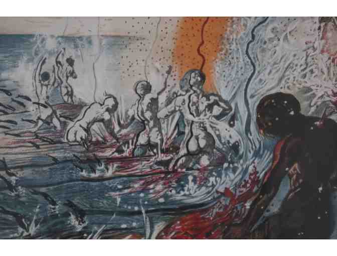 Signed and numbered Dali Lithograph