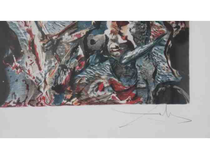 Signed and numbered Dali Lithograph