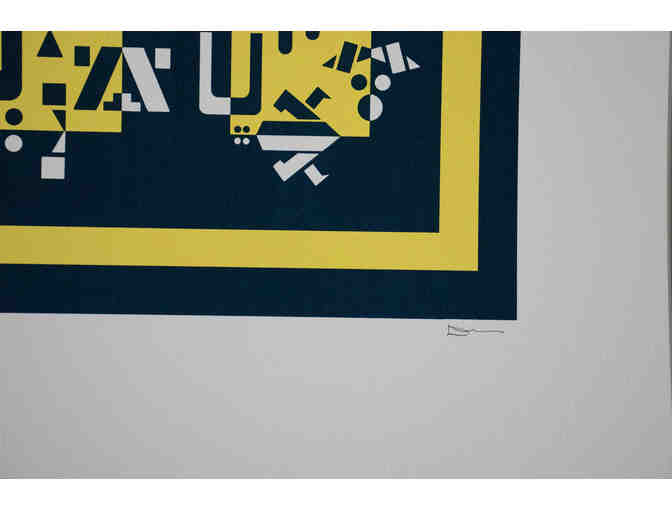 David Moss Litographs signed (2part)