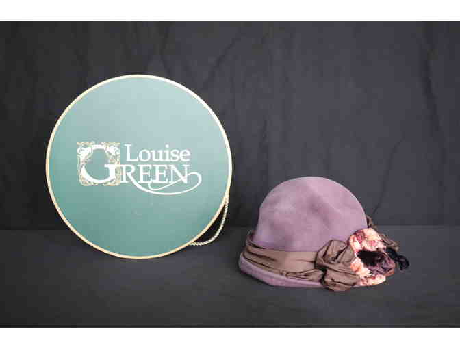 2 Louise Green Vintage Hats